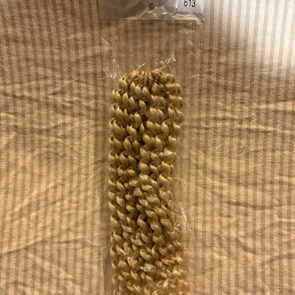 Unbranded Women's Tan and Cream Hair-accessories